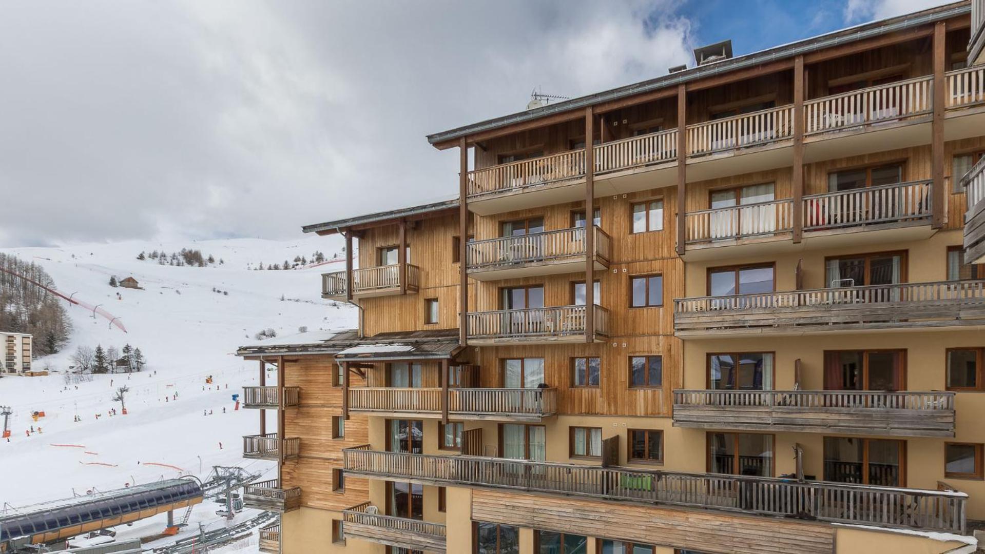 B203- Appartement 2 Pieces Cabine 6 Personnes Orcières Exteriér fotografie