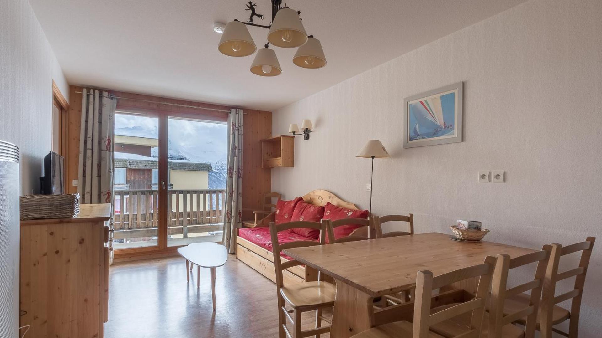 B203- Appartement 2 Pieces Cabine 6 Personnes Orcières Exteriér fotografie